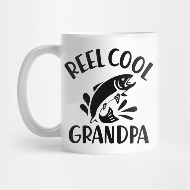 Fishing Grandpa - Reel cool grandpa by KC Happy Shop